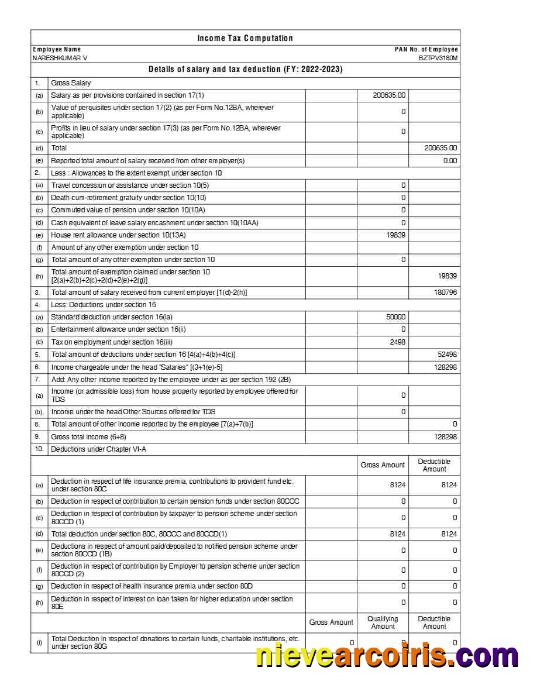 SageIT payslip 2